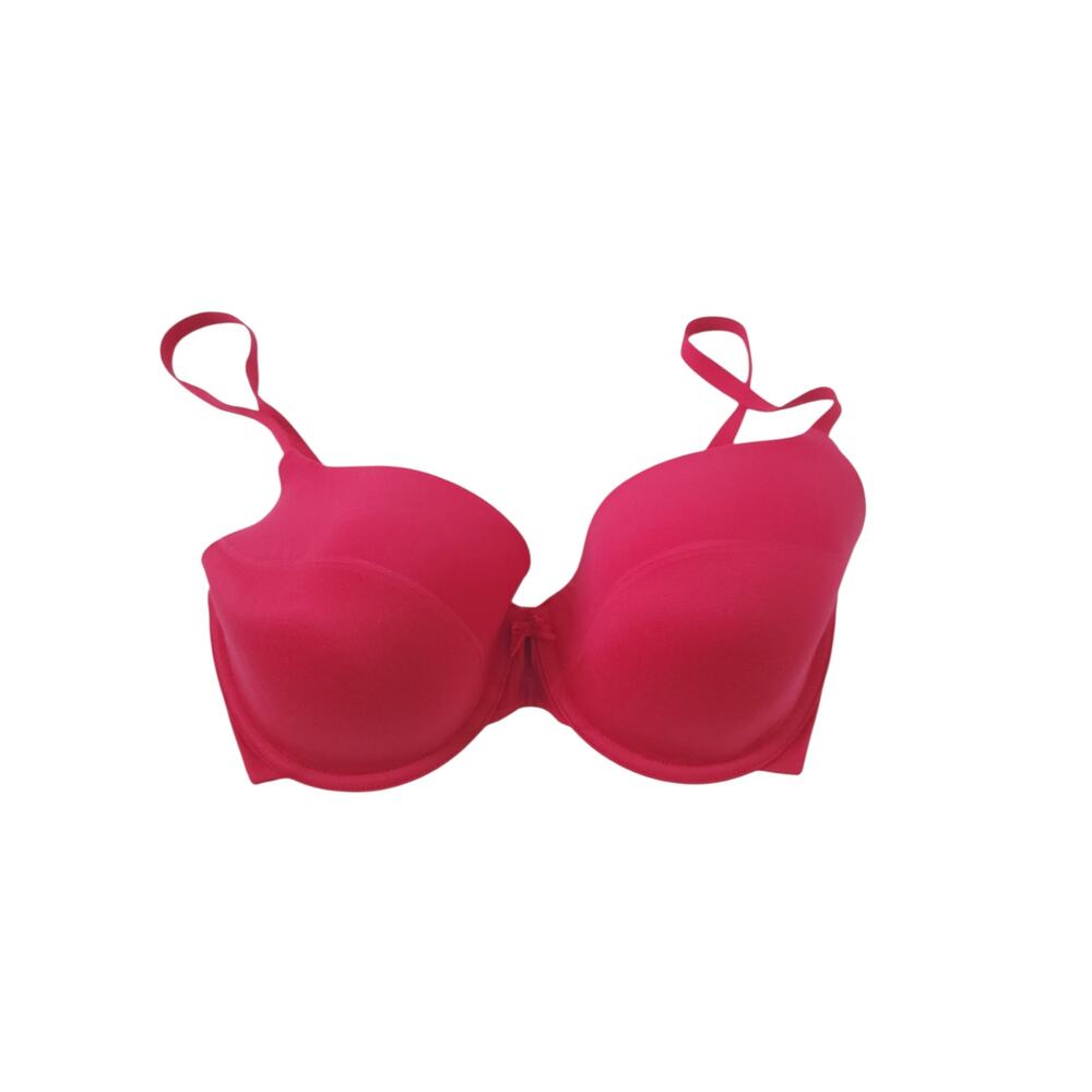DKNY Red Bra 32DD Underwire Excellent Condition